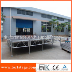 Aluminum portable event aluminum stage for sale