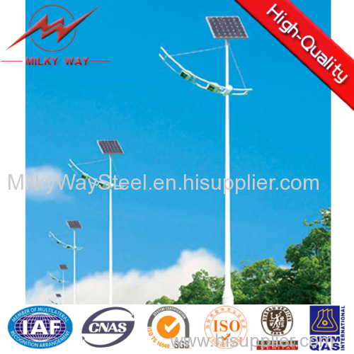 RoadWay LED Galvanized Street Lighting Pole Project