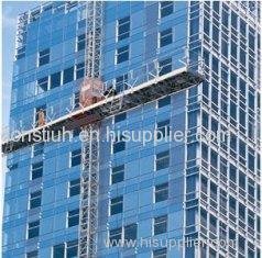 150m Height Single Aerial Lifting Mast Climbing Work Platform For Building Construction