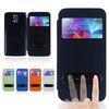 Anti - scratch Smart Leather Samsung Cell Phone Galaxy S5 Flip Cases Battery Cover