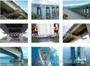 Customized Steel Safety Suspended Access Platform for Bridge Cleaning with Safety Lock