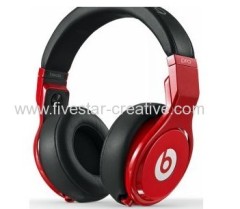 Beats by Dr.Dre Pro Lil Wayne On-The-Ear Headphones Red Black