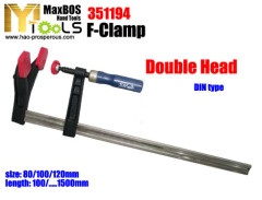 Din type F clamp U type C type double head F clamp ratchet F-clamp