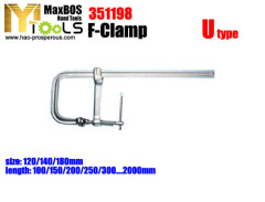 Din type F clamp U type C type double head F clamp ratchet F-clamp