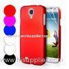 Custom Red Hybrid Hard Samsung Cell Phone Cases For Galaxy S4 IV i9500