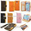 Colorful Synthetic Leather Wallet LG Cell Phone Case with Credit Card For G3