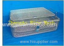 metal medical sterilization basket disinfection basket