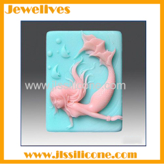 silicone chocolate mold a beautiful mermaid