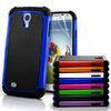 Shock Proof Combo Hard Back & Silicone Samsung Cell Phone Case for Galaxy S4