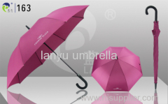 Straight Golf Umbrellas Super Light All Fiber Frame Pongee Fabric High-quality Cheap Gifts