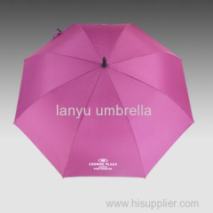 Straight Golf Umbrellas Super Light All Fiber Frame Pongee Fabric High-quality Cheap Gifts