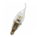 high lumen 3w led candle bulb light 2 years warranty