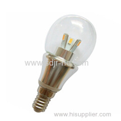 high lumen 3w led candle bulb light 2 years warranty