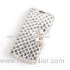 Diamond Leather Wallet Samsung Galaxy S4 Phone Covers With Stand / Multi Card Slot