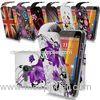 Custom Floral Pu Leather Motorola Cell Phone Case For Moto G With Magnetic Closure