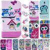 Durable Floral Wallet Leather Stand Cell Phone Flip Case For HTC Desire 500