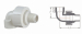 PVC-U THREADED FITTINGS FOR WATER SUPPLY FEMALE & MALE UNION ELBOW