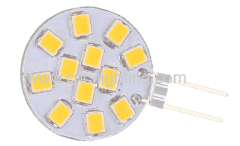 2W 140Lm G4 LED Lamp with Epistar 2835 LEDs (AC/DC 12V)