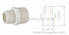 PVC-U THREADED FITTINGS FOR WATER SUPPLY REDUCING MALE ADAPTER