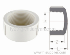 PVC-U THREADED FITTINGS FOR WATER SUPPLY END CAP