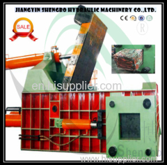 hydraulic metal scrap baler machine without binder