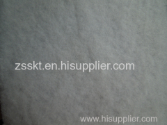 F250 Addhesive coated white non-woven filter media for air pleated pre filter