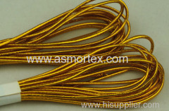 Fashion Gold Elastic Cord