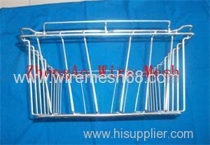 metal surgical disinfection basket wire mesh sterilization basket