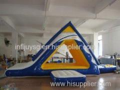 Popular inflatable water slide, floating water slide combo for kid's