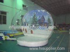 0.4mm PVC / 0.8mm PVC Inflatable Snow Globe for Decorate / 3m, 4m, 5m, 6m