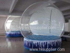 High Quality Simple Style Inflatable Snow Globe / Bubble Tent