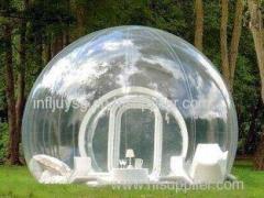 Clear Inflatable Bubble Tent with One Tunnel