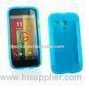 Semi Transparent TPU Gel Frosted Motorola Cell Phone Case , Motorola Moto G Cover