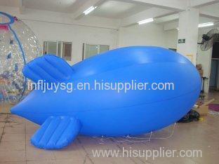 Hot Welding Advertising Inflatables blue blimp for promotion with factory price