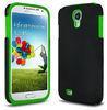 Solid PC And Silicone Combo Protective Smart Phone Samsung Galaxy S4 Case