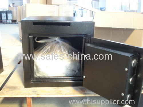Deposit safes with coin slot