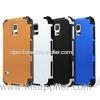 2 In 1 Colored Mobile Phone Samsung Galaxy S5 Cases , Cell Phone Protective Covers