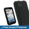 Anti - Static Silicone Tyre Motorola Cell Phone Case , Motorola Defy MB525 Cover