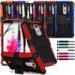 Durable Stand Hard Silicone Protective Cell Phone Cases , Hybrid LG G3 Back Cover