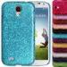 Glitter Bling Hard Plastic Back Samsung Cell Phone Cases for Galaxy S4 i9500