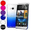 Colorful 3D Water Drop Crystal Hard Plastic Cell Phone Case , HTC One M7 Back Cover