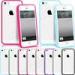 Scratch Proof Clear PC + TPU Smartphone Protective Case For Iphone4 / 4s / 5 / 5s
