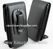 Black Leather Belt Clip Pouch Hlster Flip Case Cover Holder For iPhone 5 / 5S