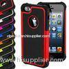Shock Proof Hybrid Silicone Outdoor Defender Case Cover For Apple iPhone 4 5S 5C