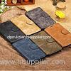 Luxuy Real Leather Flip Wallet Mobile Phone Case For Samsung Galaxy S4 i9500