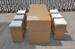 Outdoor Rattan Bar Set Resin Wicker Bar Table