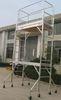 Lightweight Aluminium Mobile Tower Scaffold / Work Station / LaddersFor For Building Maintenance