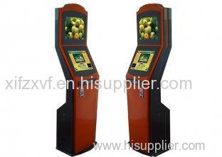 mutifunction Retai l/ ordering / payment Dual Screen Kiosk with Cion change