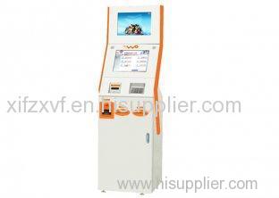 Digital multifunction card payment and ticketing printing Dual Screen Kiosk