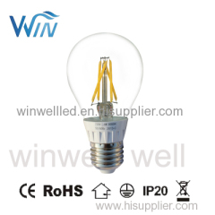 dimmable 5W E26 E27 B22 LED clear bulb